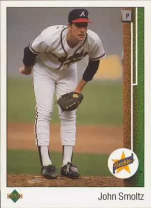 1989 Upper Deck - John Smoltz #17 Rookie
