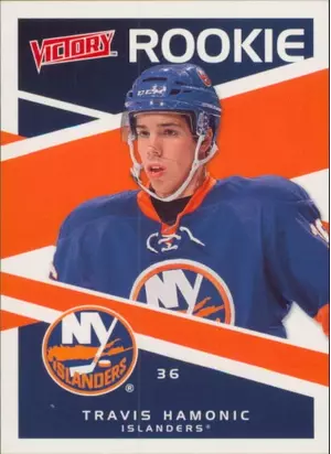 2010-11 VICTORY - TRAVIS HAMONIC #305 ROOKIE