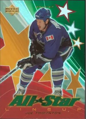 2003-04 UPPER DECK - JOE THORNTON #AS3 ALL STAR LINEUP