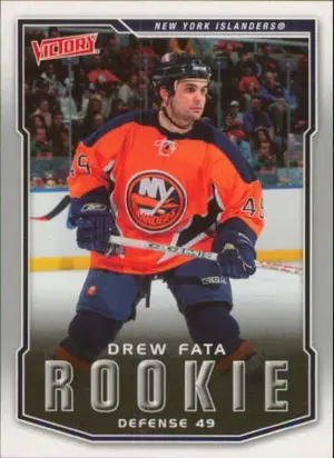 2007-08 VICTORY - DREW FATA #241 ROOKIE