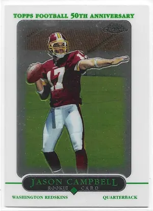 2005 Topps Chrome #171 Jason Campbell RC