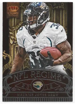 2012 Crown Royale NFL Regime #4 Maurice Jones-Drew