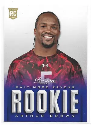 2013 Prestige #297 Arthur Brown RC