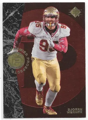 2013 SP Authentic 1996 SP #96SP-60 Bjoern Werner