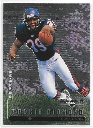 1998 Black Diamond Rookie Edition #98 Curtis Enis RC