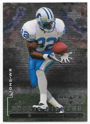 1998 Black Diamond Rookie Edition #108 Germane Crowell RC
