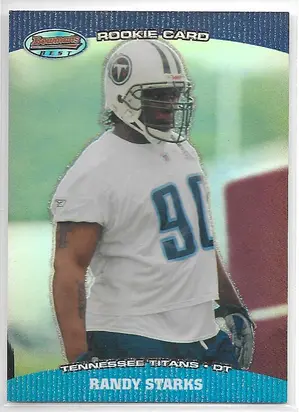 2004 Bowman's Best #88 Randy Starks RC