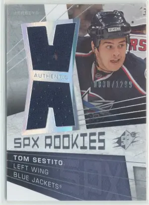 2008-09 SPX - TOM SESTITO #153 ROOKIE 830/1299