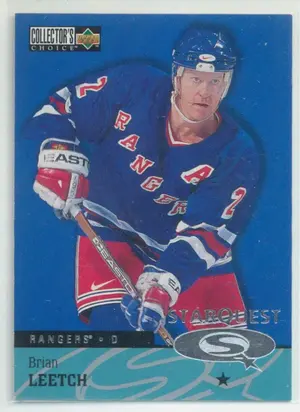 1997-98 COLLECTOR'S CHOICE - BRIAN LEETCH #SQ20 STARQUEST