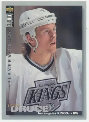 1995-96 COLLECTOR'S CHOICE - JOHN DRUCE #135 PLAYER'S CLUB