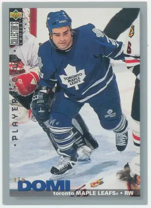 1995-96 COLLECTOR'S CHOICE - TIE DOMI #242 PLAYER'S CLUB