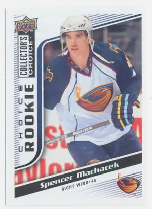 2009-10 COLLECTOR'S CHOICE - SPENCER MACHACEK #233 CHOICE ROOKIES