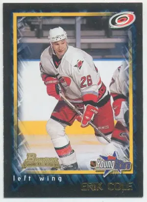 2001-02 BOWMAN YOUNGSTARS - ERIK COLE #156 ROOKIE