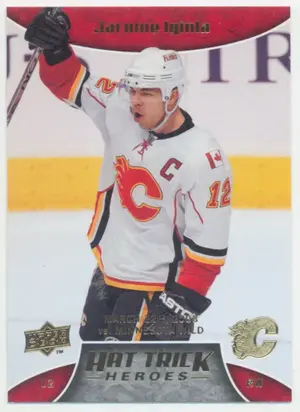 2008-09 UPPER DECK - JAROME IGINLA #HT3 HAT TRICK HEROES