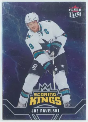 2016-17 FLEER SHOWCASE - JOE PAVELSKI #SK7 SCORING KINGS