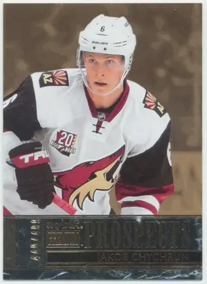 2016-17 FLEER SHOWCASE - JAKOB CHYCHRUN S27 SKYBOX PREMIUM PROSPECTS 440/499