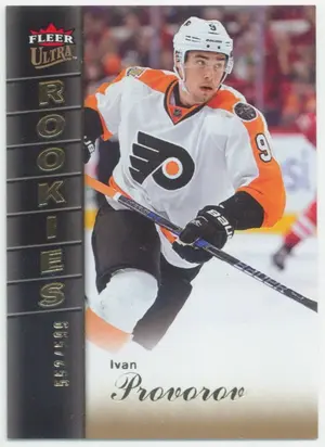 2016-17 FLEER SHOWCASE - IVAN PROVOROV #U17 ULTRA ROOKIES 552/599