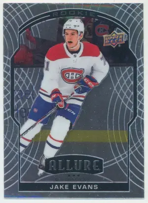 2020-21 ALLURE - JAKE EVANS #76 ROOKIE