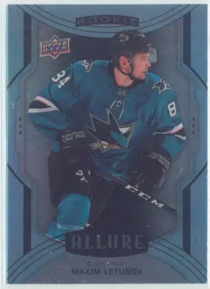 2020-21 ALLURE - MAXIM LETUNOV #102 ROOKIE SP!