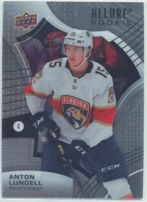 2021-22 ALLURE - ANTON LUNDELL #105 ROOKIE