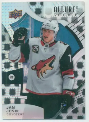 2021-22 ALLURE - JAN JENIK #140 ROOKIE NHL SHIELD 2005