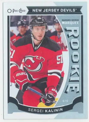 2015-16 UPPER DECK - SERGEI KALININ #U28 MARQUEE ROOKIE O-PEE-CHEE UPDATE