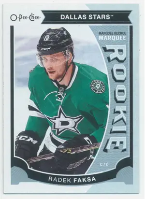 2015-16 UPPER DECK - RADEK FAKSA #U44 MARQUEE ROOKIE O-PEE-CHEE UPDATE