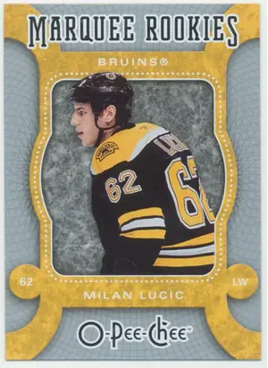2007-08 O-PEE-CHEE - MILAN LUCIC #513 MARQUEE ROOKIES