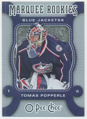 2007-08 O-PEE-CHEE - TOMAS POPPERLE #530 MARQUEE ROOKIE