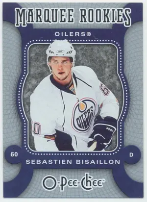2007-08 O-PEE-CHEE - SEBASTIEN BISAILLON #546 MARQUEE ROOKIE