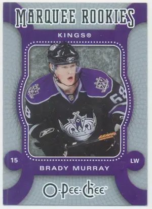 2007-08 O-PEE-CHEE - BRADY MURRAY #552 MARQUEE ROOKIE