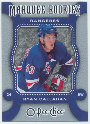 2007-08 O-PEE-CHEE - RYAN CALLAHAN #574 MARQUEE ROOKIE