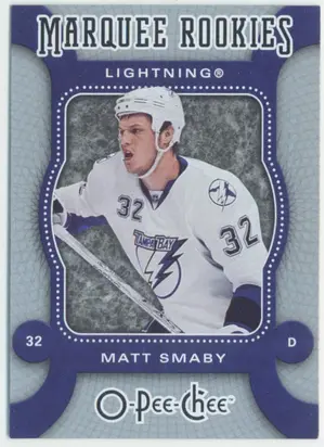 2007-08 O-PEE-CHEE - MATT SMABY #594 MARQUEE ROOKIE