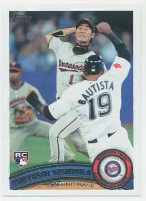 2011 Topps - Tsuyoshi Nishioka #501 RC