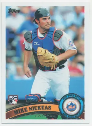 2011 Topps - Mike Nickeas #523 RC