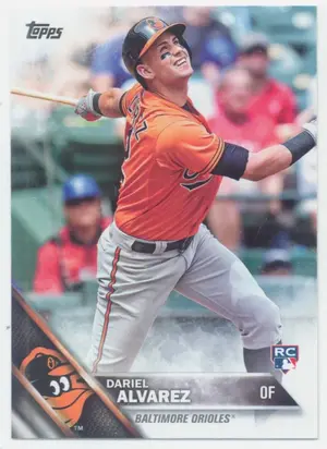 2016 Topps - Dariel Alvarez #311 RC