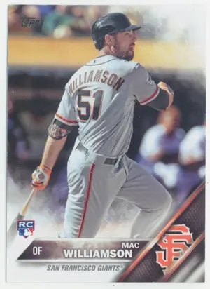 2016 Topps - Mac Williamson #397 RC