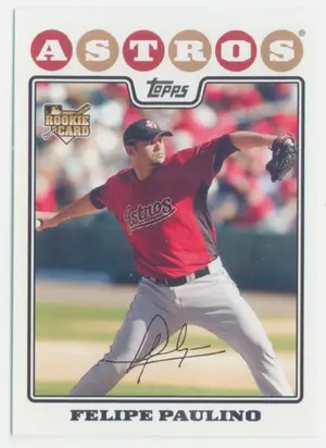 2008 Topps - Felipe Paulino #601 RC