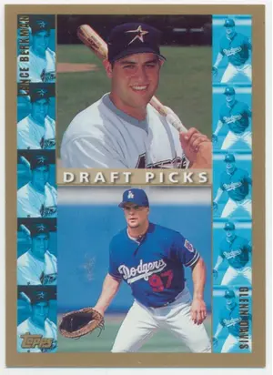 1998 Topps - Lance Berkman/Glenn Davis #246 Draft Picks
