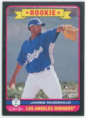 2009 O-Pee-Chee - James McDonald #562 Black Boarder Parallel