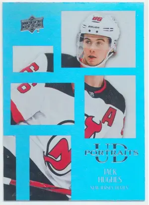 2024-25 UPPER DECK - JACK HUGHES #P-9 UD PORTRAITS