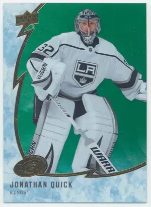 2019-20 UPPER DECK ICE - JONATHAN QUICK #5 GREEN