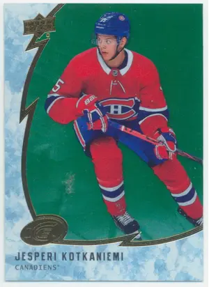 2019-20 UPPER DECK ICE - JESPERI KOTKANIEMI #41 GREEN