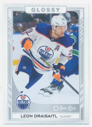 2023-24 UPPER DECK - LEON DRAISAITL #R-41 O-PEE-CHEE GLOSSY