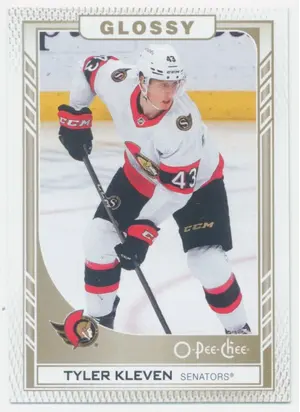 2023-24 UPPER DECK - TYLER KLEVEN #R-37 O-PEE-CHEE GLOSSY GOLD