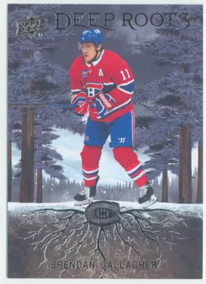 2023-24 UPPER DECK - BRENDAN GALLAGHER #DR-25 DEEP ROOTS