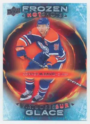 2024-25 TIM HORTONS - CONNOR McDAVID #FH-18 FROZEN HOTSHOTS