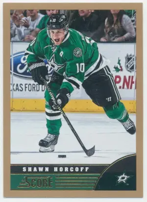 2013-14 SCORE - SHAWN HORCOFF #660 GOLD