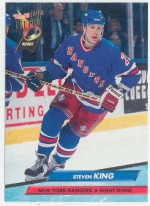 1992-93 FLEER ULTRA - STEVEN KING #355 ROOKIE