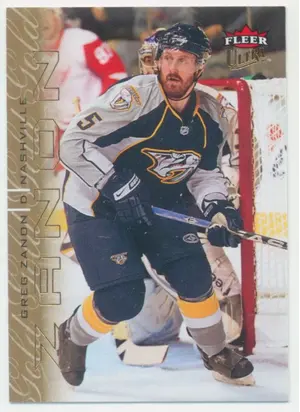 2009-10 FLEER ULTRA - GREG ZANON #176 GOLD MEDALLION